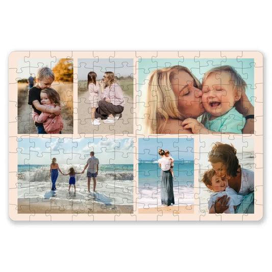Mágneses puzzle – egyedi fotóddal, 120 darabban, hűtőre ragasztható különlegesség