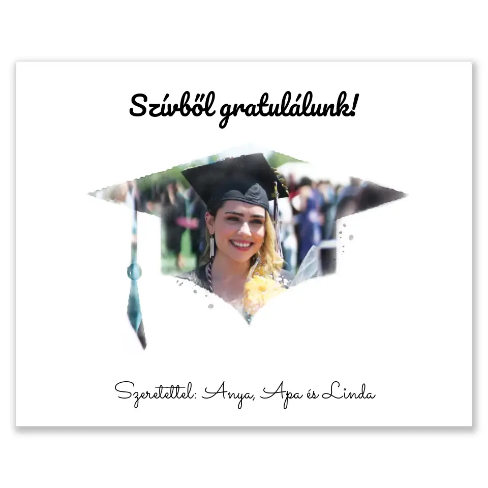 Ballagási ajándék egyedi falikép