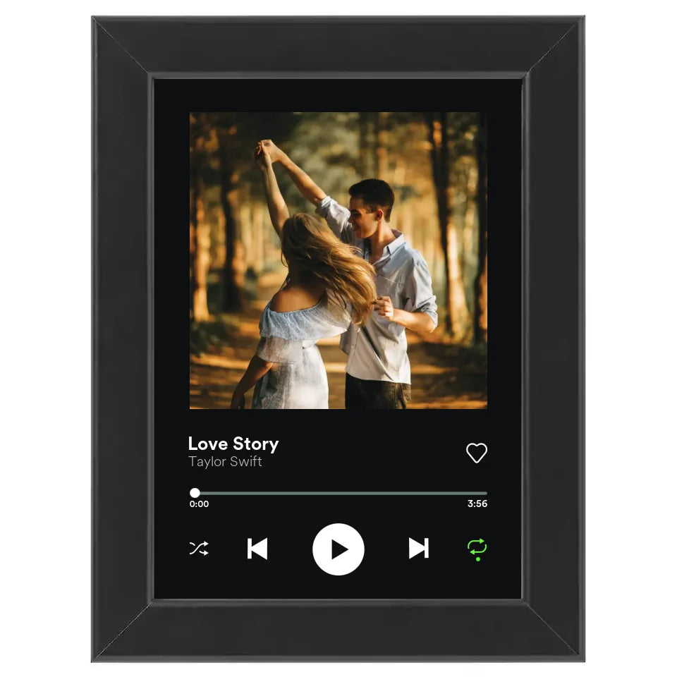Spotify stílusú egyedi kép