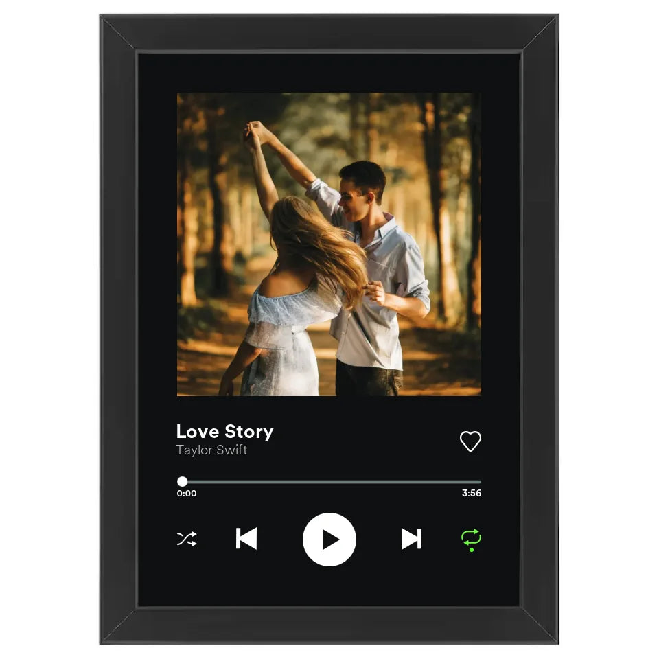 Spotify stílusú egyedi kép