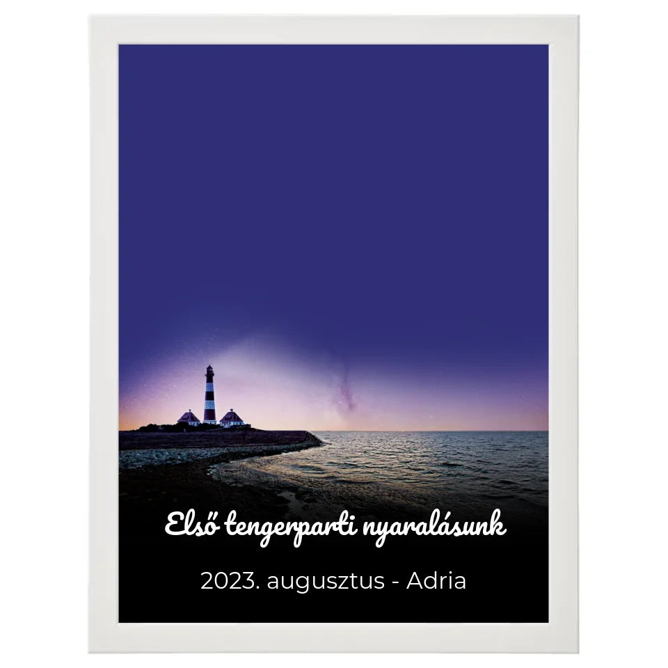 Egyedi csillagtérkép választható háttérrel