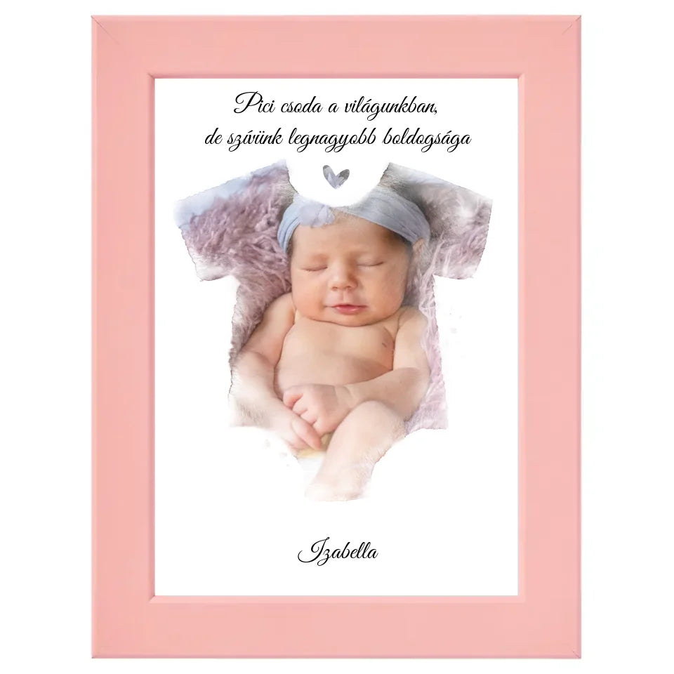 Babás egyedi falikép