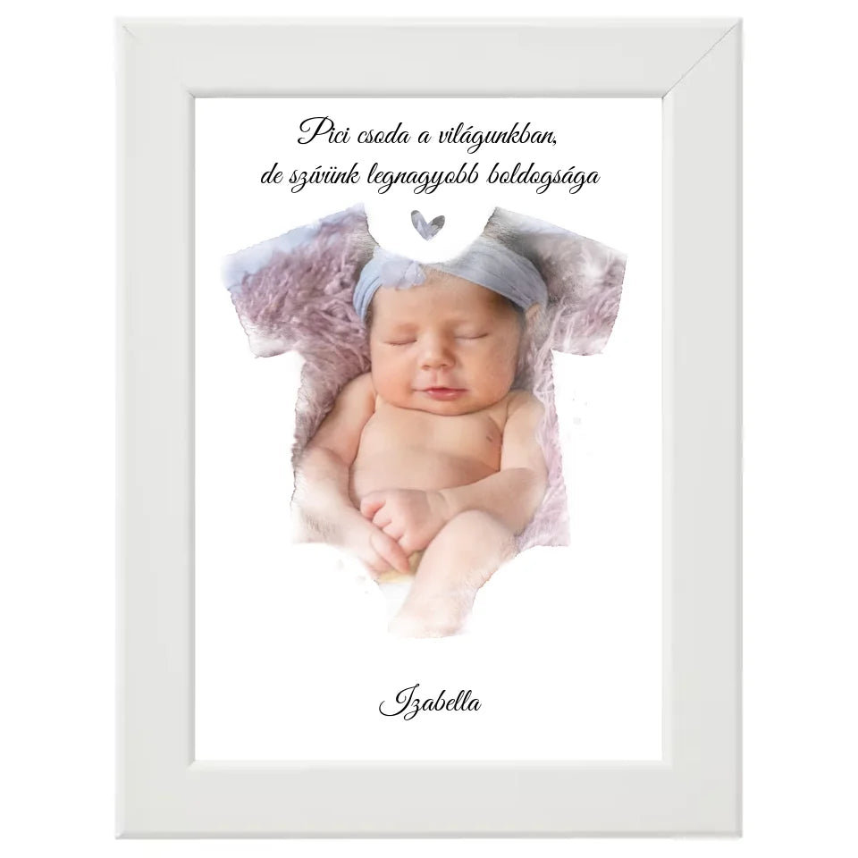 Babás egyedi falikép