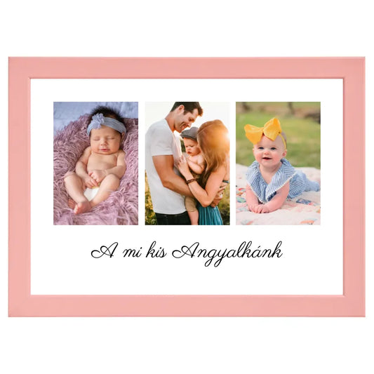 Egyedi szülnapi ajándék, évfordulós ajándék - Klasszikus sokképes fotókollázs