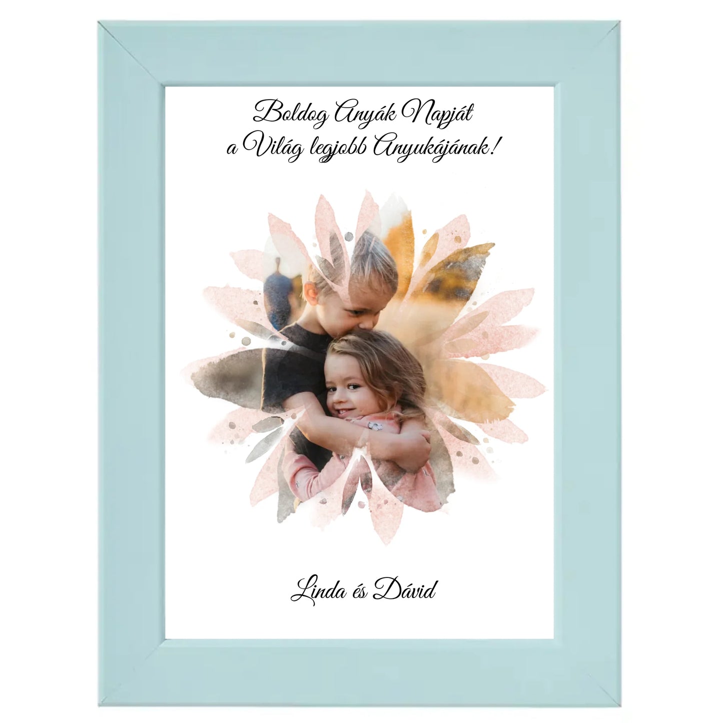 Virágos egyedi anyák napi ajándék kép