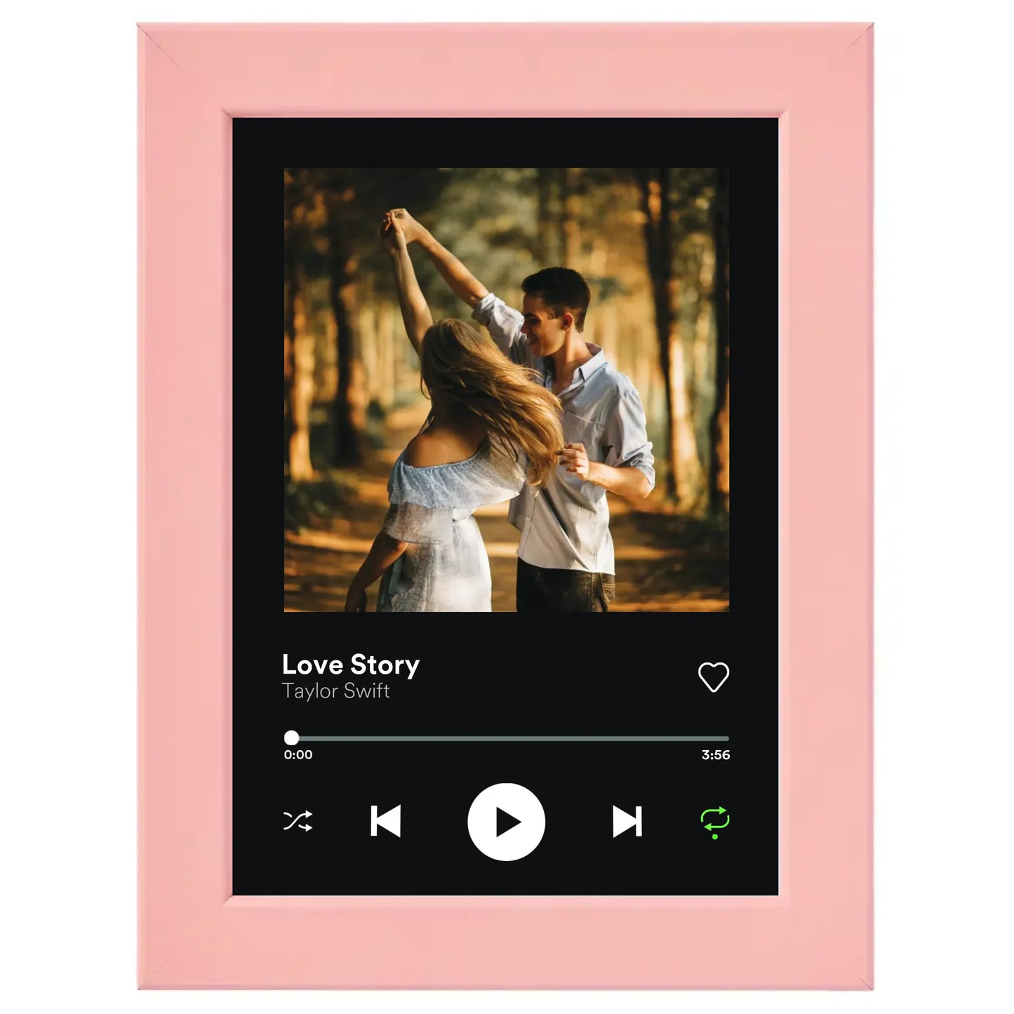 Spotify stílusú egyedi kép