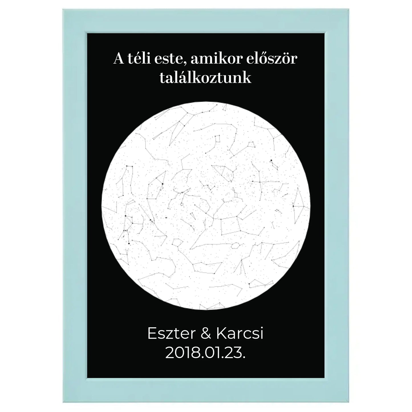 Klasszikus kör csillagtérkép