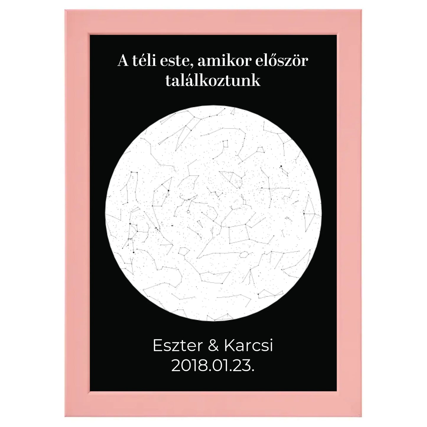 Klasszikus kör csillagtérkép