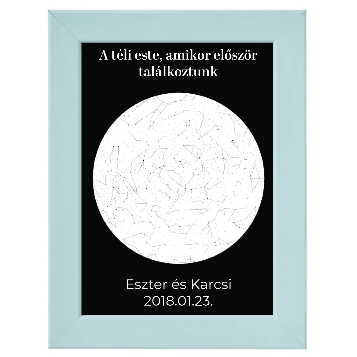 Klasszikus kör csillagtérkép