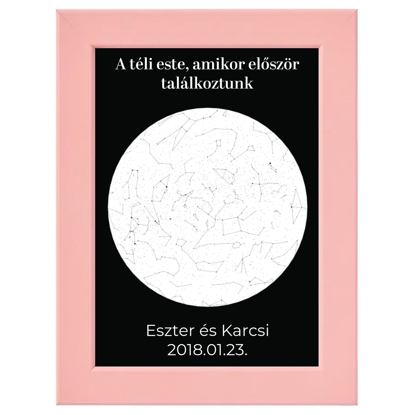 Klasszikus kör csillagtérkép