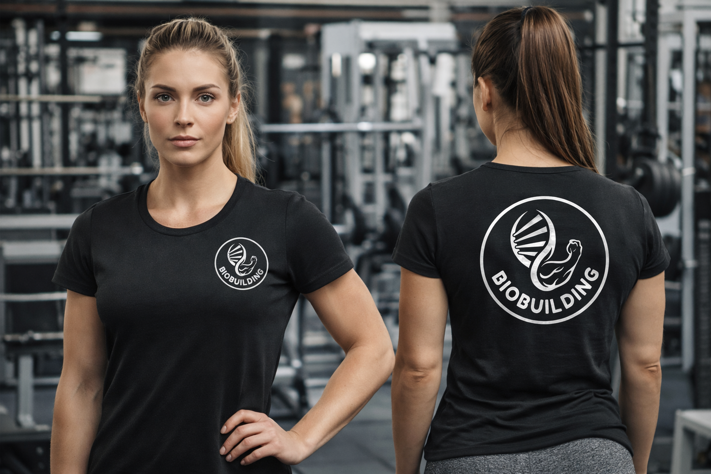 Biobuilding™ női slim fit póló