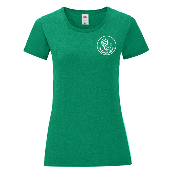 Biobuilding™ női slim fit póló